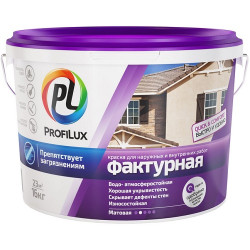 Краска ВД ProfiLux ФАКТУРНАЯ Краска ВД ProfiLux ФАКТУРНАЯ