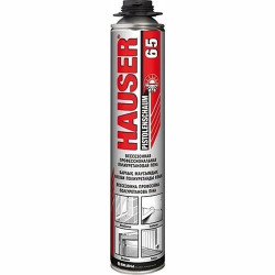 Пена монтажная HAUSER 65 PROF всесезонная740 мл