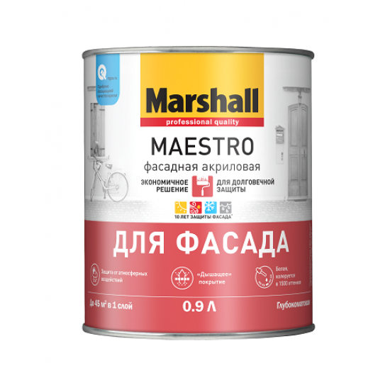 Маршал Краска Maestro Фасад 0,9л.
