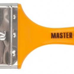 Кисть флейц, пластмассовая желтая ручка Кисть флейц, пластмассовая желтая ручка