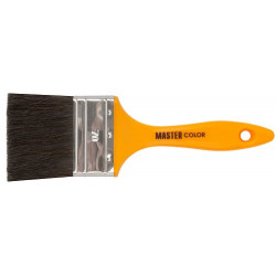 Кисть флейц, пластмассовая желтая ручка Кисть флейц, пластмассовая желтая ручка