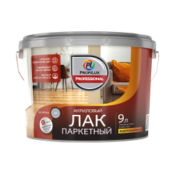 Лак паркетный акриловый ProfiLux Professional глянцевый Лак паркетный акриловый ProfiLux Professional глянцевый