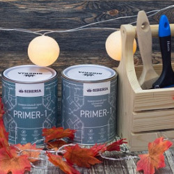 Грунт Siberia Primer-1 адгезионный для сложных поверхностей 1,0л Грунт Siberia Primer-1 адгезионный для сложных поверхностей 1,0л