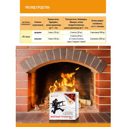 Средство Весёлый трубочист Стандарт для немеханической очистки от сажи и копоти Средство Весёлый трубочист Стандарт для немеханической очистки от сажи и копоти